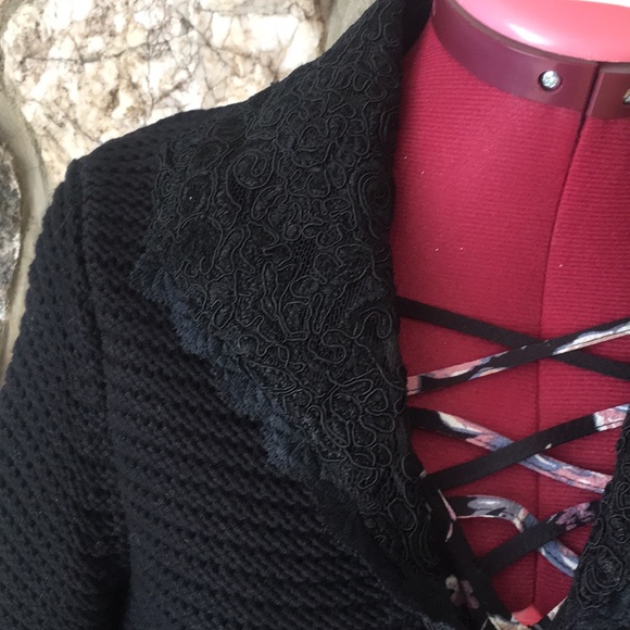 MinKas black knit sweater small - Picture 2 of 8